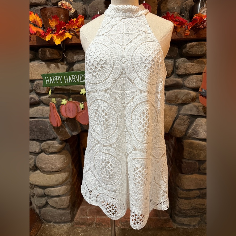 White Lace Top by Southern Fried Chics